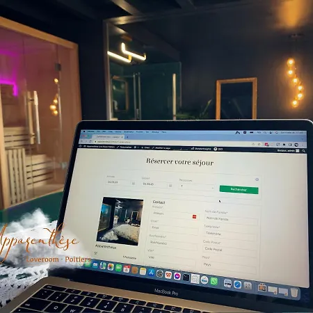 Apparenthese Jacuzzi Sauna Poitiers