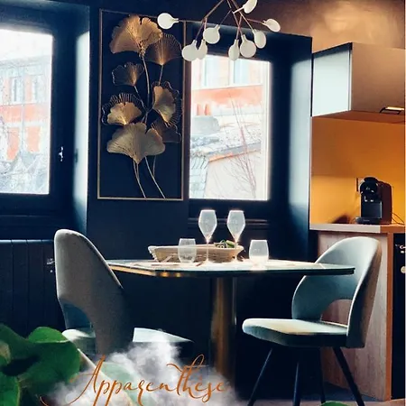 Apparenthese Jacuzzi Sauna Apartment *